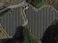 石巻市江茄子川メガソーラー発電所